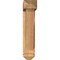 Ekena Millwork Traditional Arts and Crafts Smooth Bracket w/ Offset Brace, Western Red Cedar, 5 1/2"W x 22"D x 26"H BKT0604X22X26TRA03SWR - alternate 3